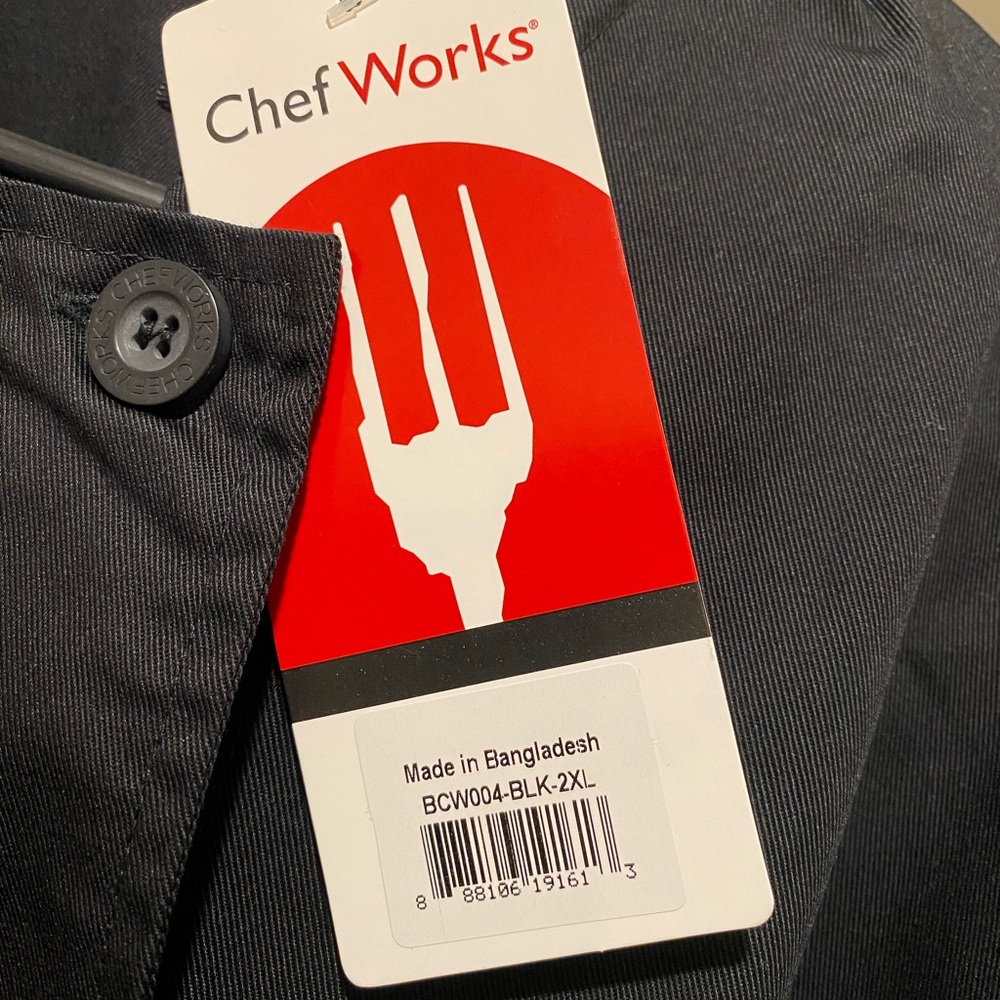 Chef Works Women's Le Mans
Chef Coat - black XX-Large - Picture 8 of 14